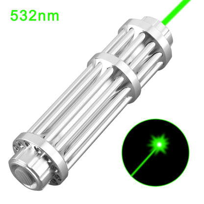 20 Miglia High Power Green 1MW 532nm Puntatore laser Militar Burning Beam Light