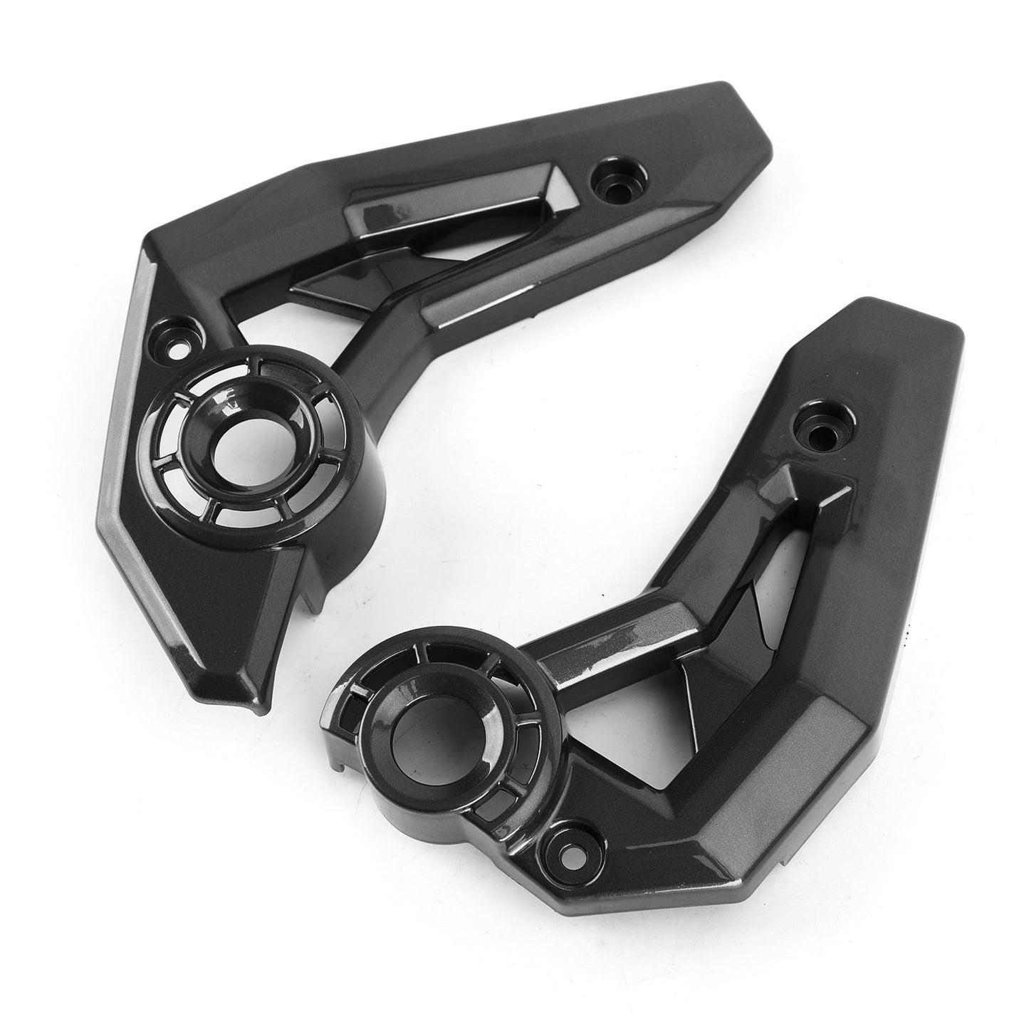 Moto Telaio Laterale Della Copertura Della Protezione Carenatura per Kawasaki Z650 Ninja 650 2017-2020 Generico
