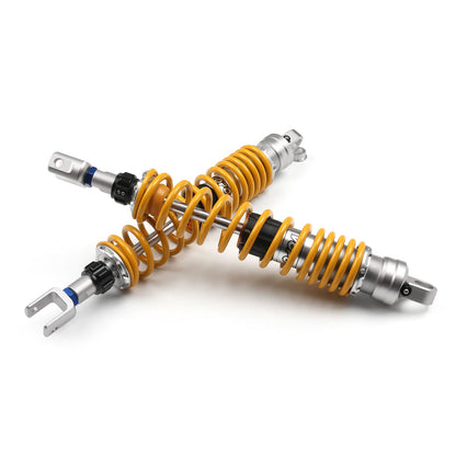 Moto 425mm Sospensione Ammortizzatori Aria Posteriore Per Honda Silver Wing 600 Generico
