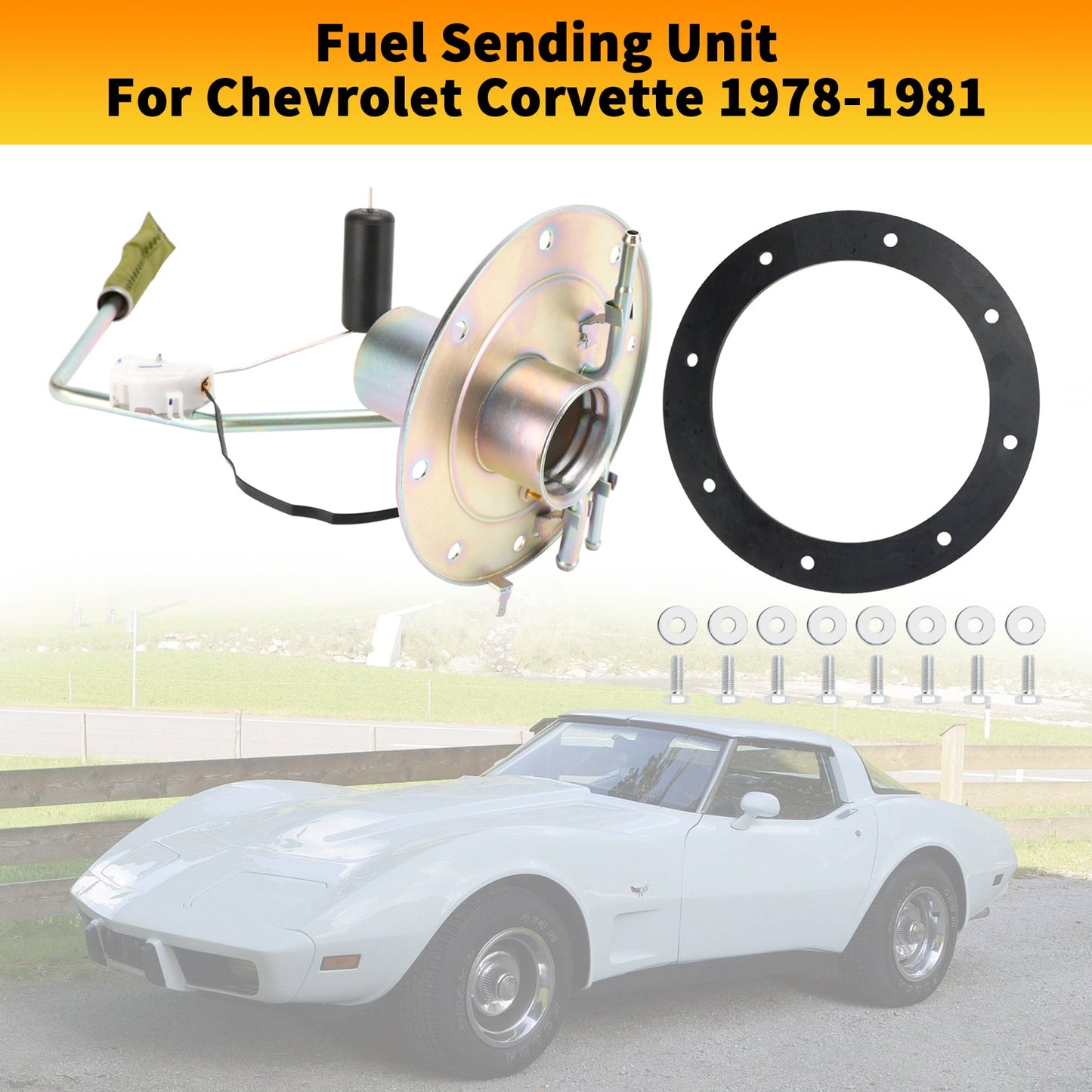 Chevrolet Corvette 1978-1981 Serbatoio benzina unità di invio carburante 3/8 alimentazione AM-39086513