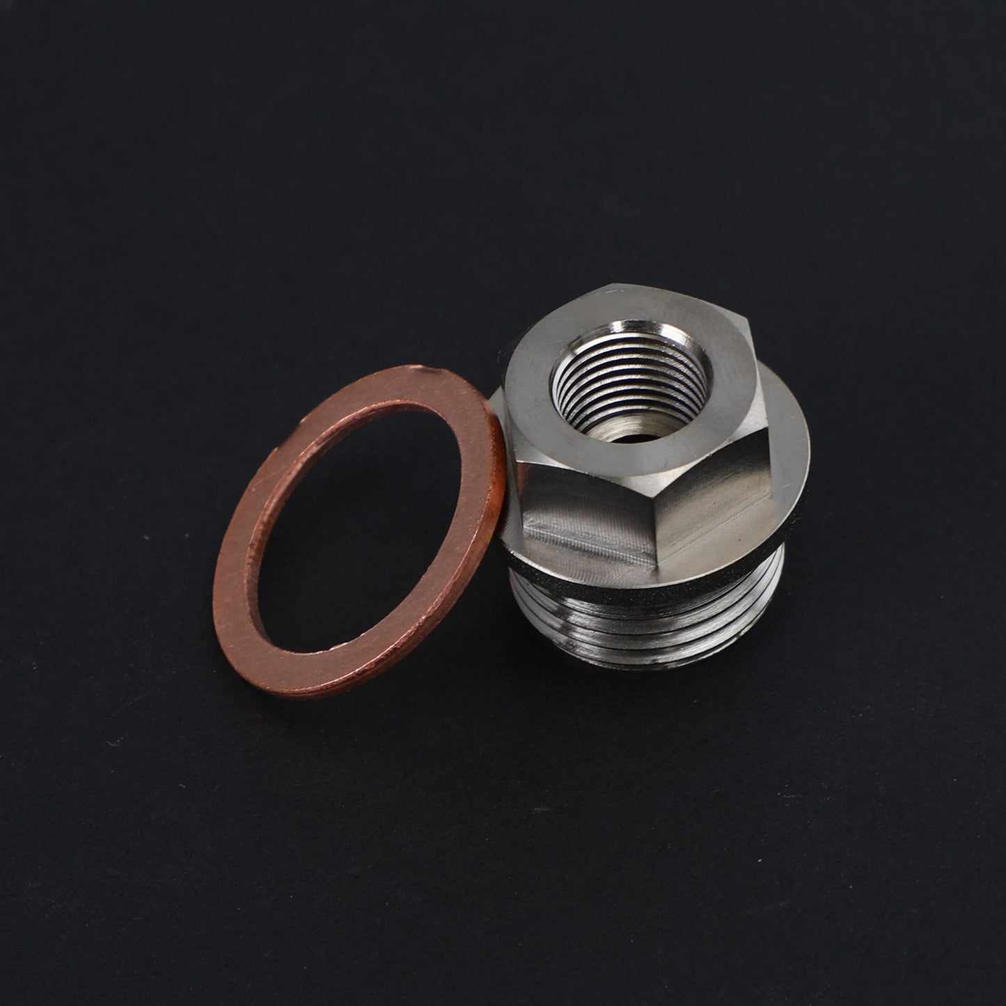 1/8" NPT a M18x1.5 Adattatore mittente per manometro temperatura pressione maschio Generico
