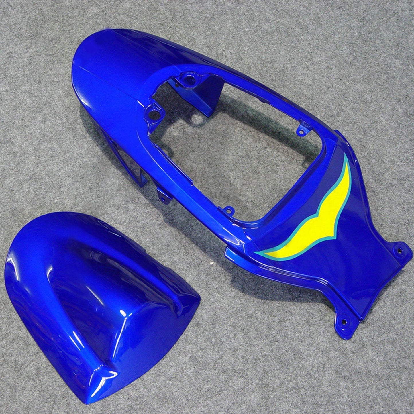 Amotopart 2006-2007 Suzuki GSX-R 600 750 Kit di rivestimento giallo