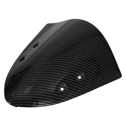 Parabrezza anteriore in carbonio per parabrezza per Kawasaki ER-6N 2009-2014 Generico