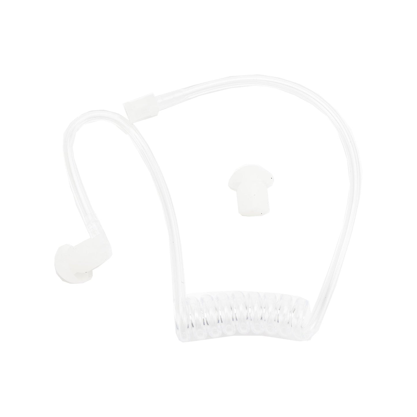 Per Hytera PD415 PD500 PD565 6Pin U94 PTT 7.1-A3 Cuffia a tubo singolo trasparente
