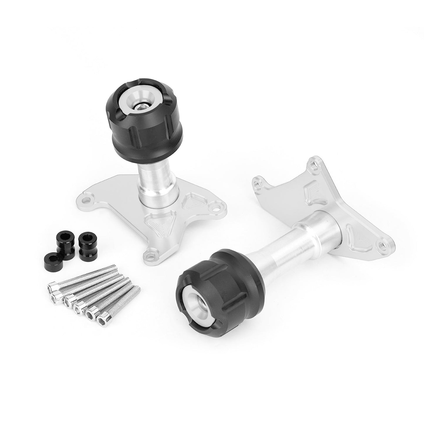 KIT TAMPONI PARATELAIO DEFENDER NERO per Honda MSX125 MSX125SF Grom 2013-2020