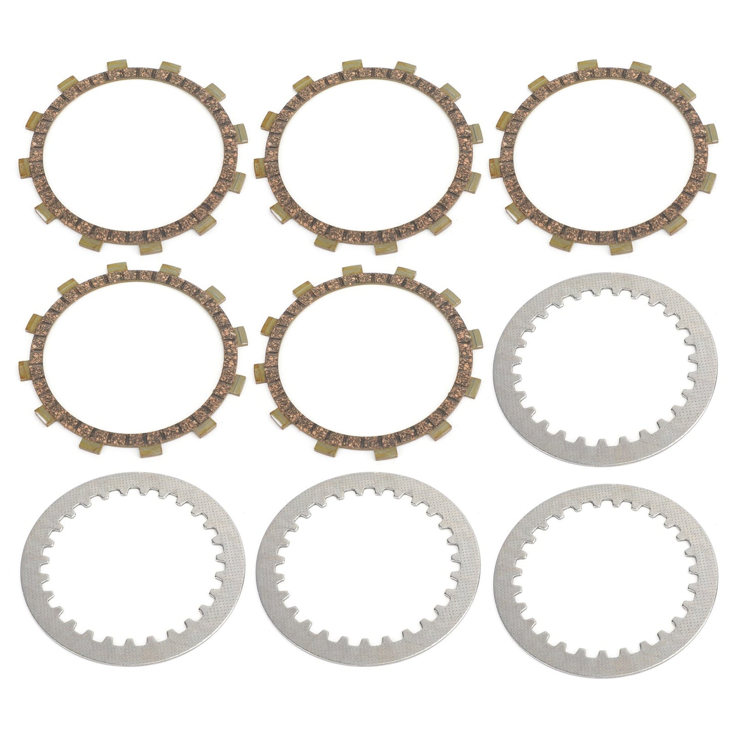 Kit Frizione ferro &amp; Dischi Frizione per Yamaha SRX250 SR250 XT250 1983-2000 Generico