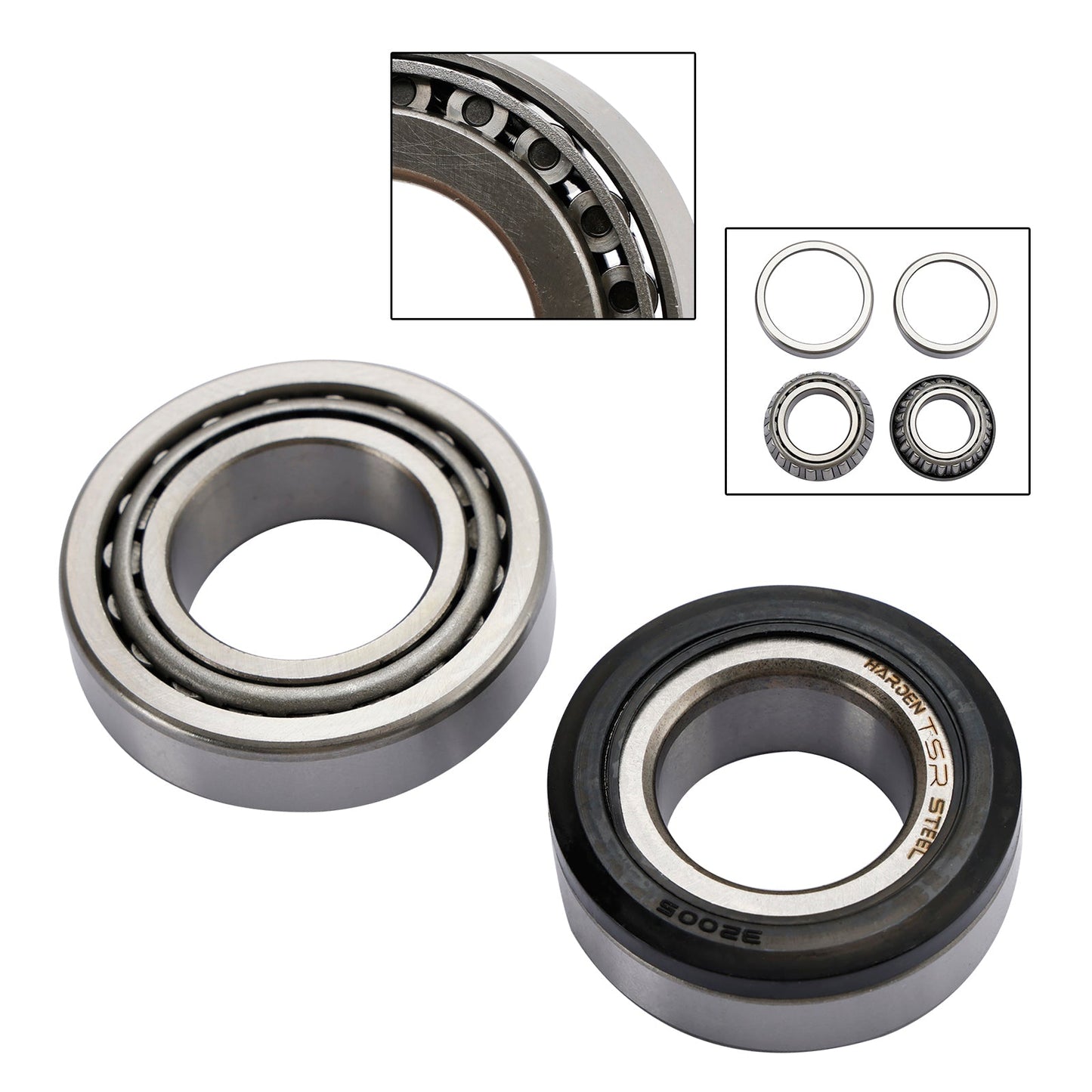 Kit cuscinetti Kawasaki Ej400 800 Kl250 Vn800 Zx600 Kit cuscinetti sterzo