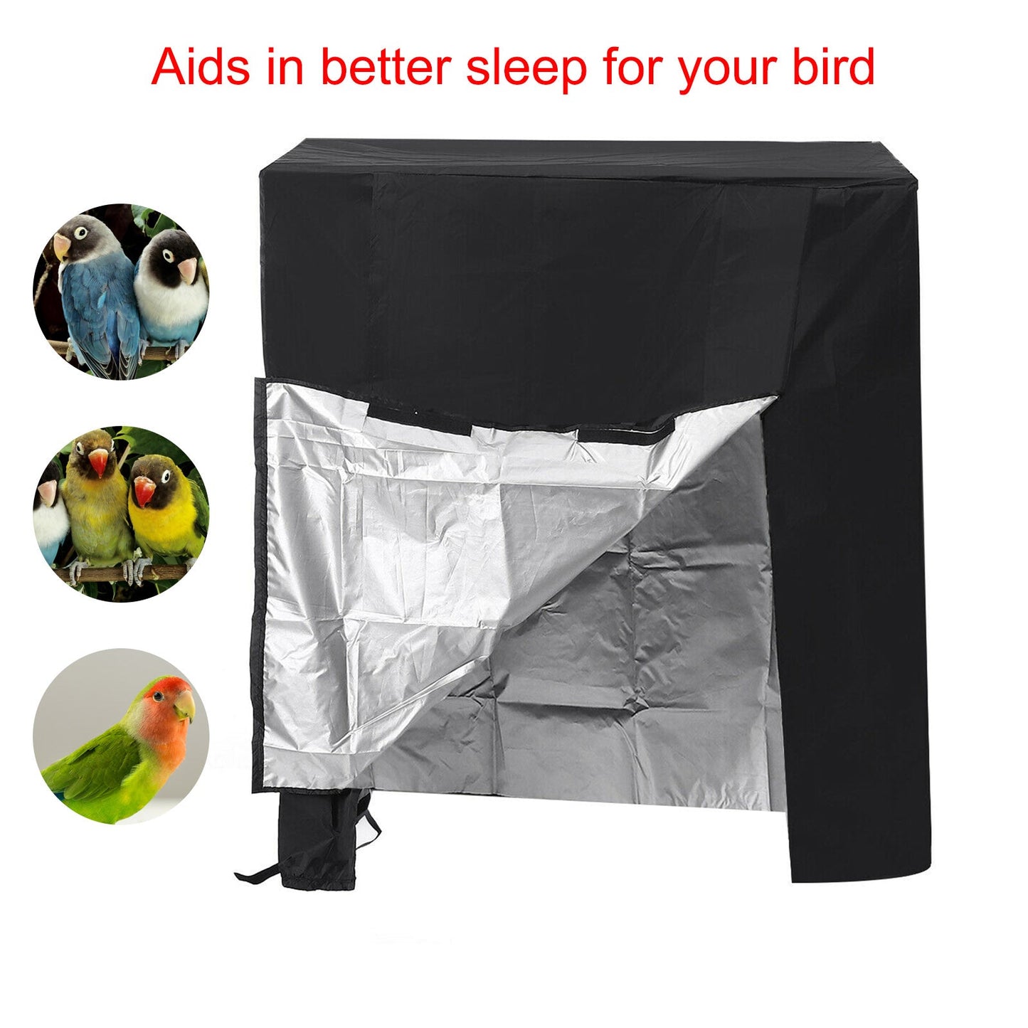 Large Guard Parrot Night Pet Bird Cage Cover  Protettivo Antipolvere