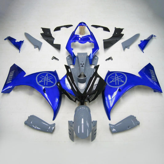 Amotopart Yamaha 2012-2014 YZF 1000 R1 Kit di detrazione grigio blu