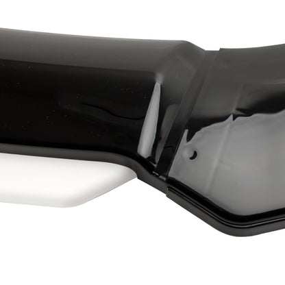 Protezione universale per diffusore splitter per paraurti anteriore per auto universale nero bianco