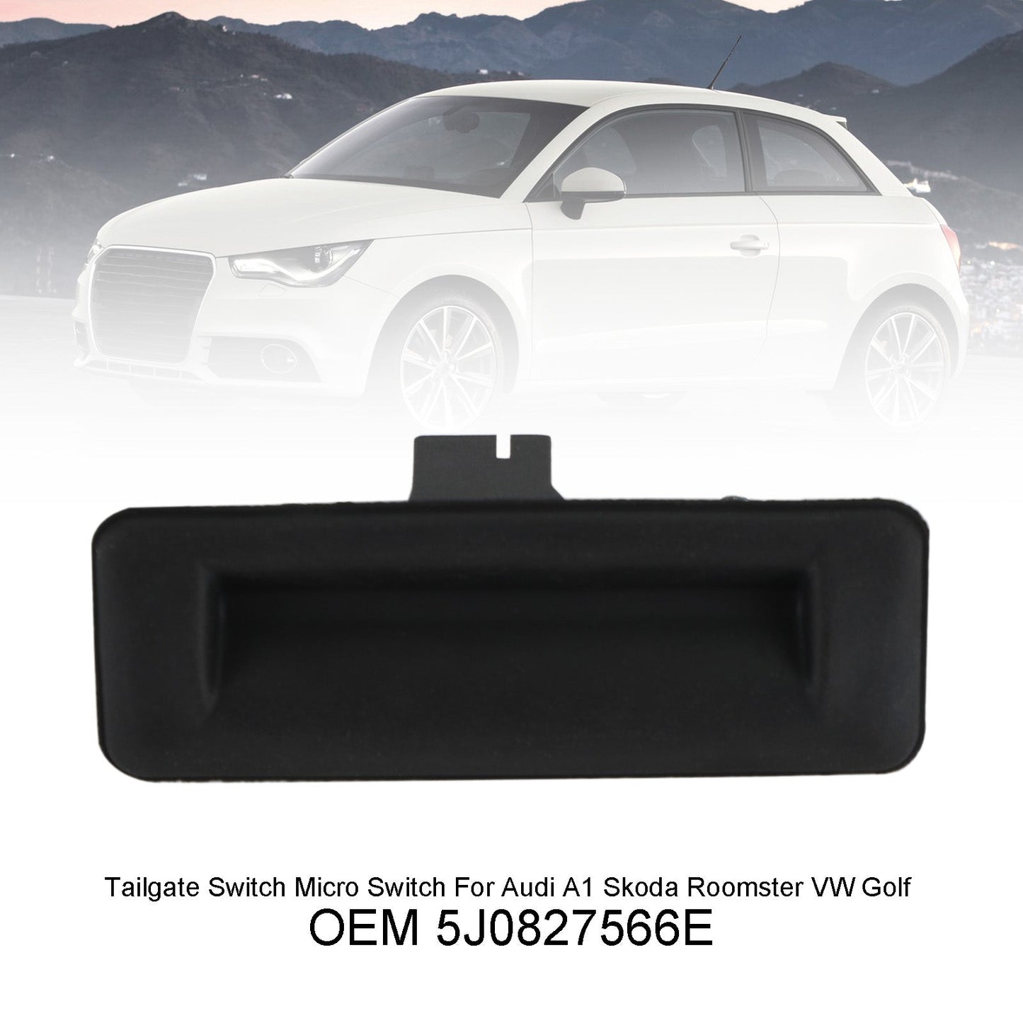 Micro interruttore interruttore portellone posteriore per Audi A1 per Skoda Roomster 5J0827566E generico