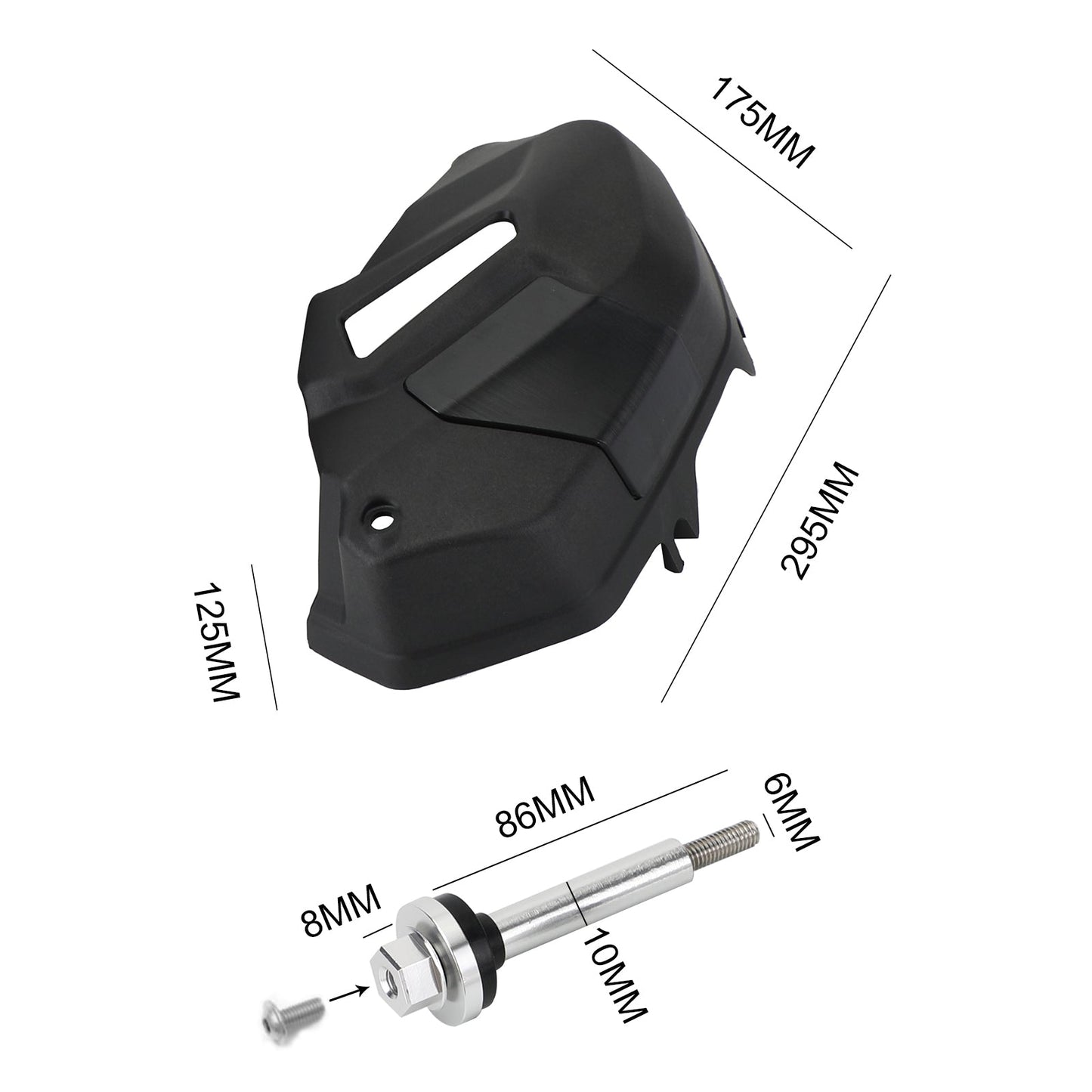 Protezioni testa cilindro per BMW R1250GS ADV R1250R R1250RT R1250RS 19-20 Generico