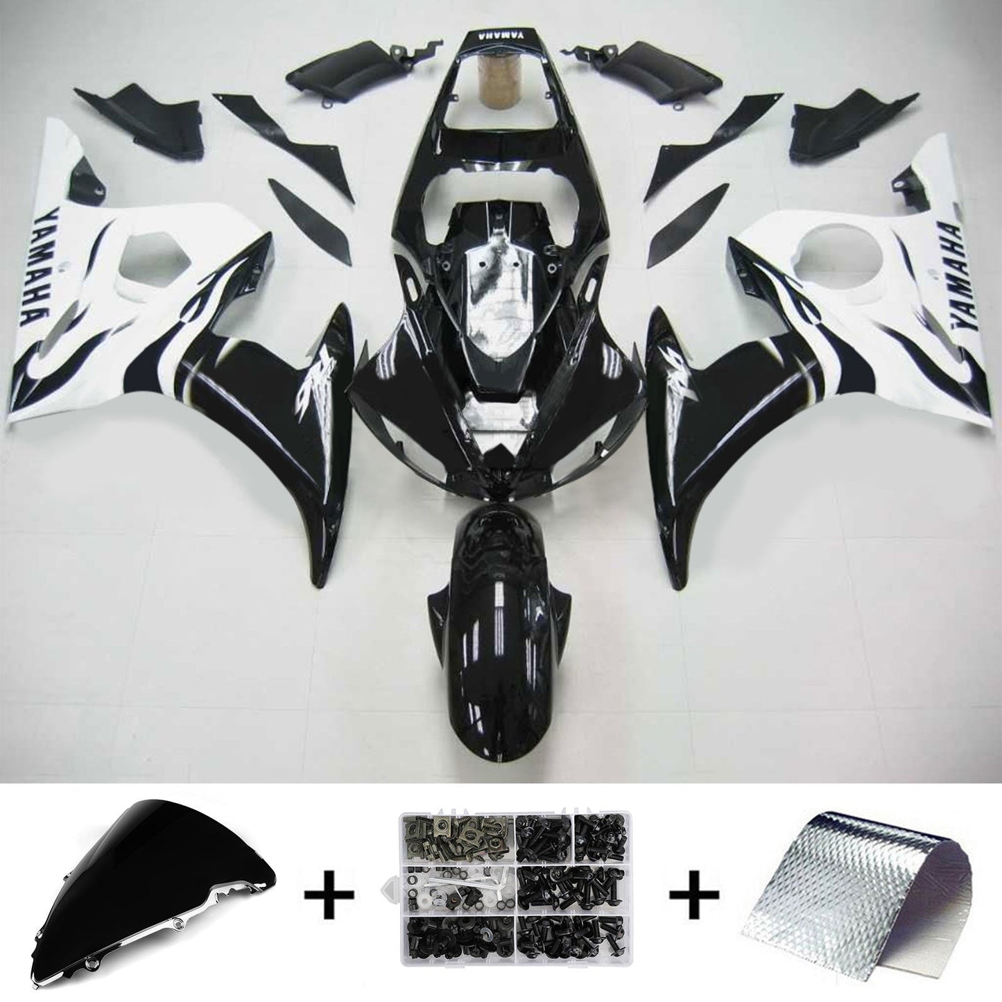 Amotopart Yamaha 2005 YZF 600 R6 Schwarzwei? L¡§?