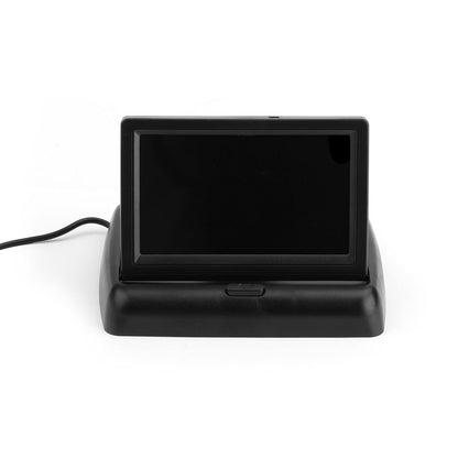 Monitor per auto pieghevole da 4,3 pollici TFT LCD NTSC PAL Night Parking Assist da 4,3 pollici