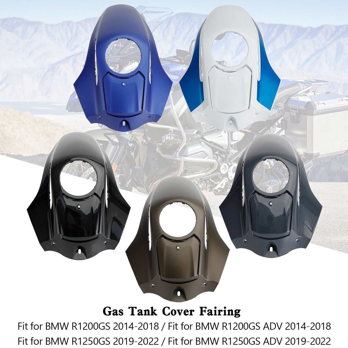 2019-2022 BMW R1250GS (ADV) Protezione coperchio serbatoio benzina Protezione carenatura