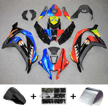 Amotopart Kawasaki ZX10R 2016-2020 Kit carena Carrozzeria Plastica ABS