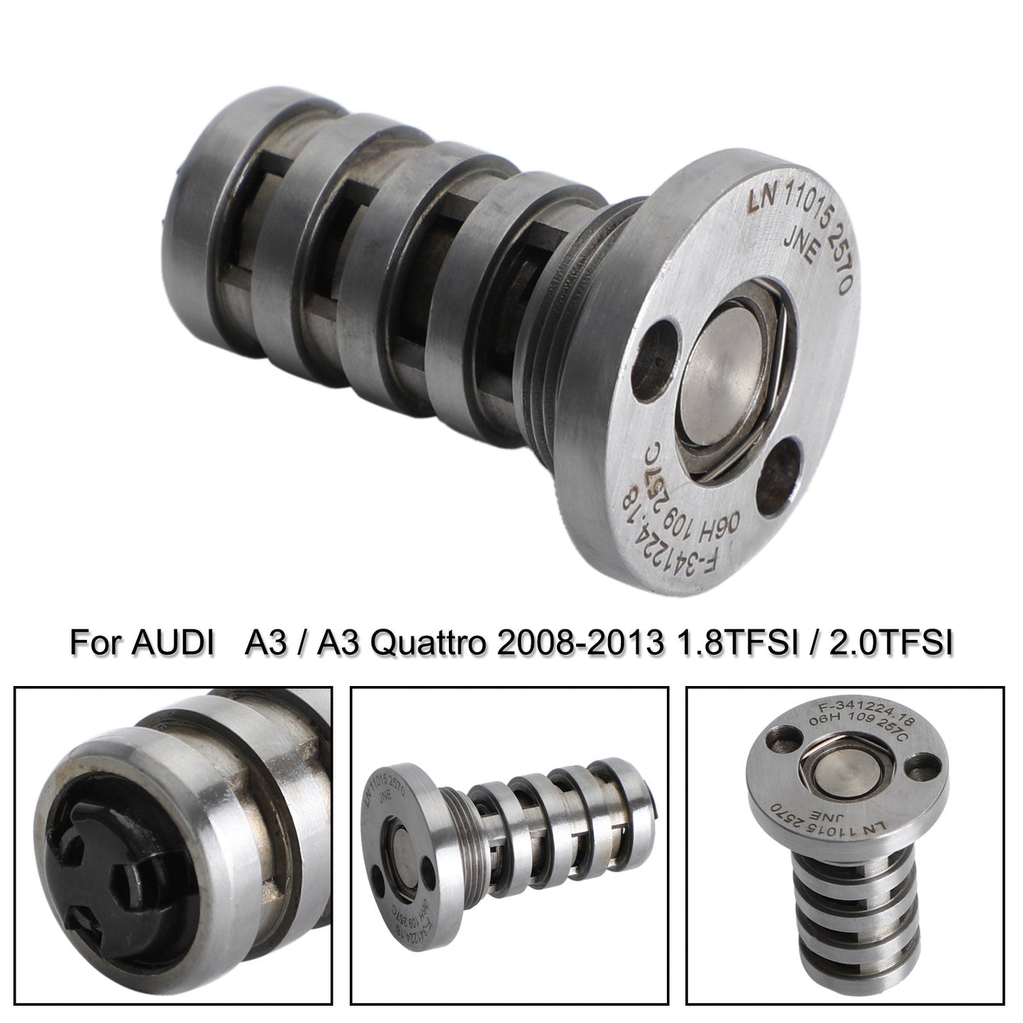 Elettrovalvola di controllo dell'albero a camme del motore 06H109257C per VW AUDI 1.8T 2.0T generico