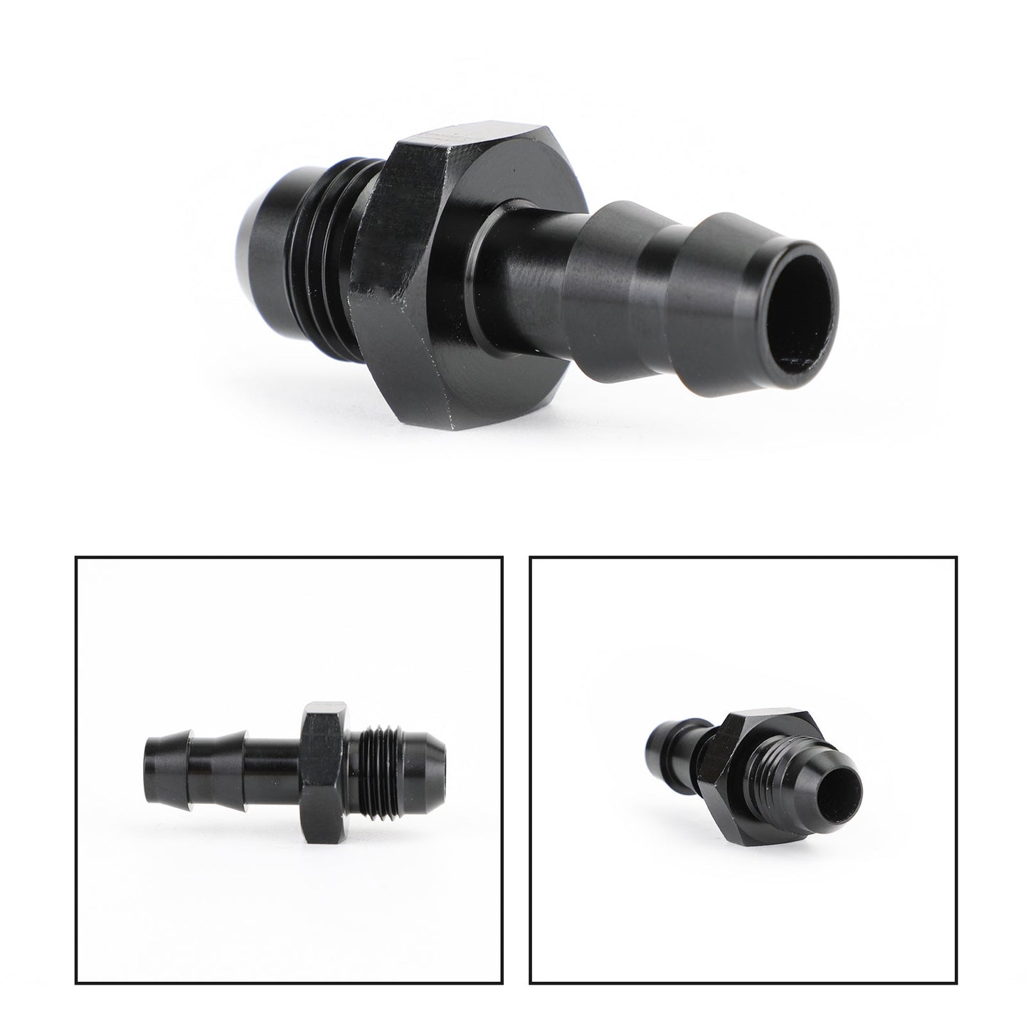 6 AN Maschio Flare a 3/8'' Raccordo portagomma AN6 6AN -6AN 3/8 Push Lock Generico