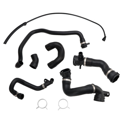 Kit tubo flessibile dell'acqua di raffreddamento del radiatore BMW E90 128i 328i 2007-2011 (7 tubi)