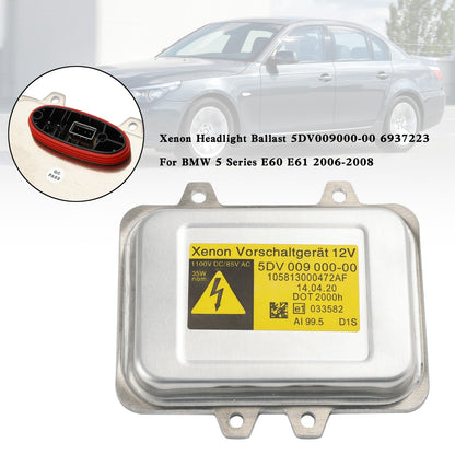BMW Serie 5 E60 E61 2006-2008 Zavorra per fari allo xeno 5DV009000-00 6937223