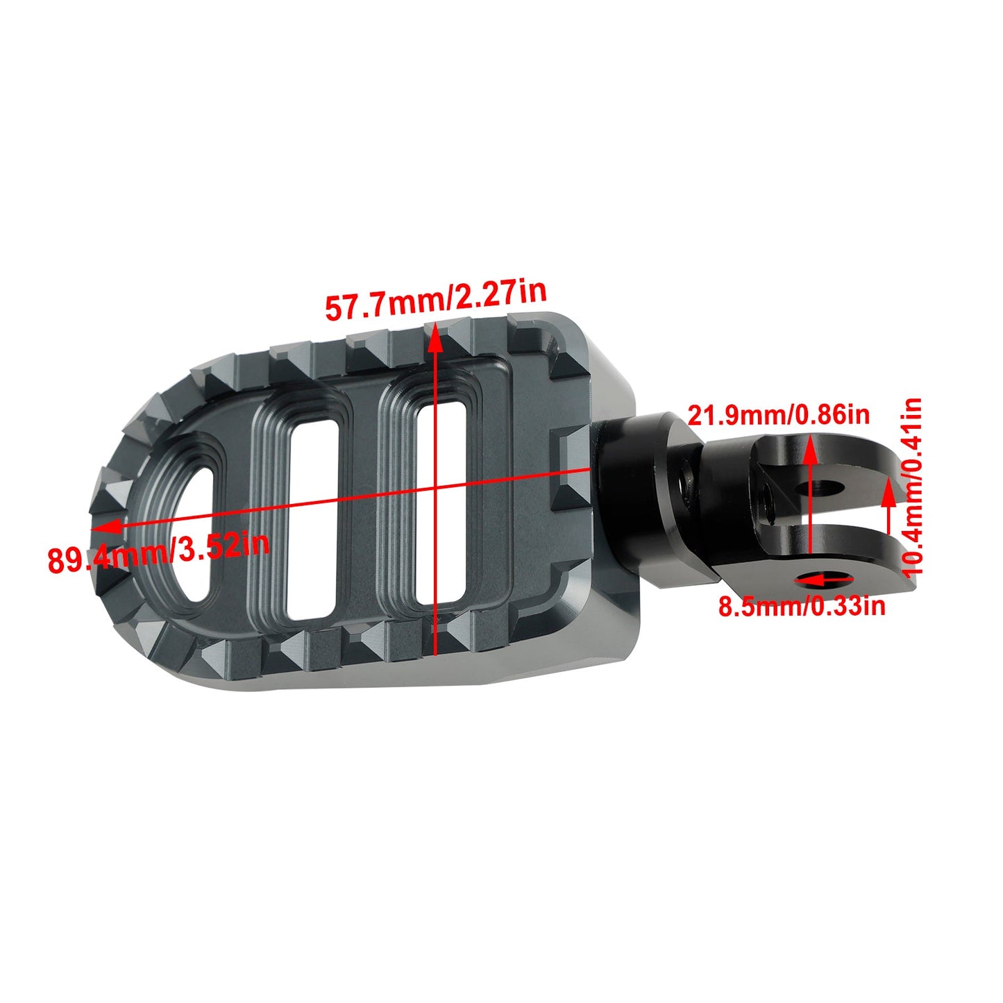 Pedane anteriori pedane adatte per Rebel 1100 CM1100 CMX 1100 DCT/MT 2021-2023