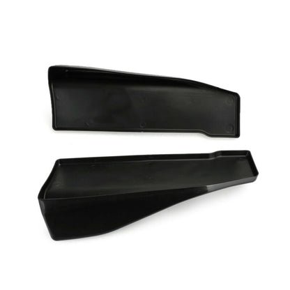 2pcs 35cm Gonna Spoiler Posteriore Labbro Estensione Rocker Splitter Winglet Wings Nero Generico