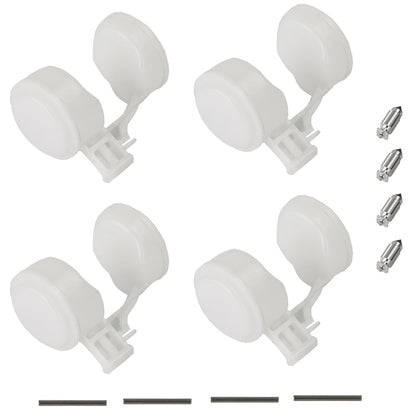 4x kit di riparazione carburatore set galleggiante adatto per Honda CBR600 CBR750 CBR1000 CB1000 generico