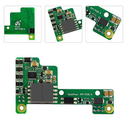 Il modulo di espansione alimentatore Ethernet Raspberry Pi Poe supporta 3B+/4B con ventola