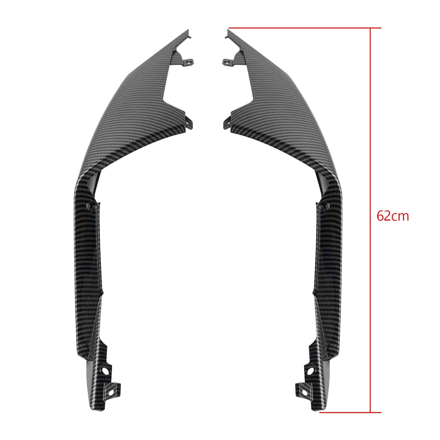 Aprilia RS 660 2020-2024 Carena coperchio laterale sedile posteriore in carbonio ABS