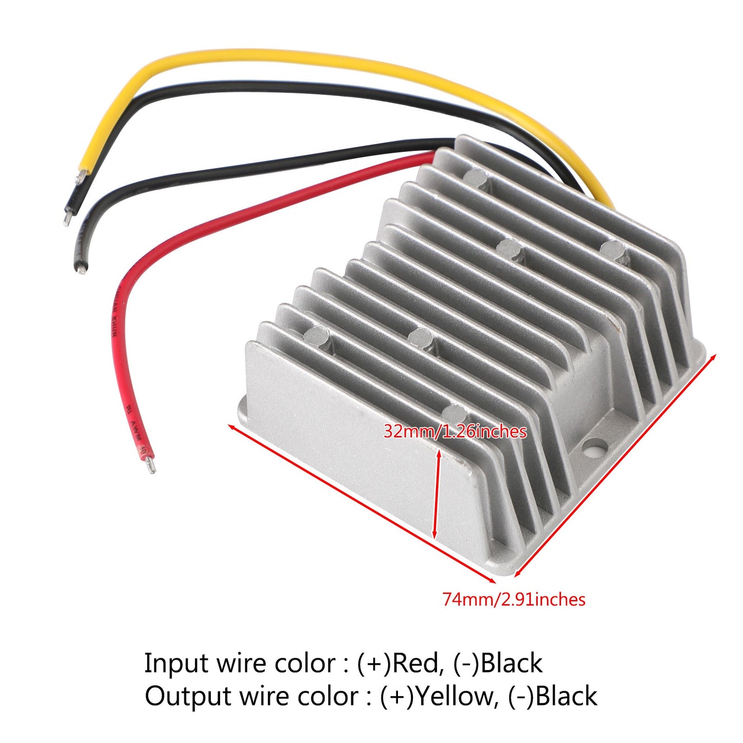 48V 10A Step Down a 24V DC-DC Regolatore riduttore di tensione convertitore 240W