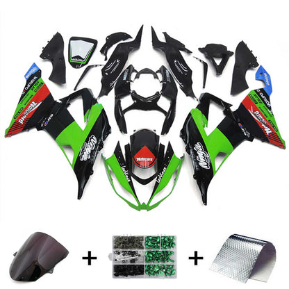 Amotopart Kit Carena Kawasaki ZX6R 636 2013-2018 Carrozzeria Plastica ABS