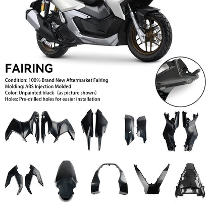Honda ADV 160 2023-2024 Carrozzeria Carena Stampaggio ad iniezione ABS Non verniciato