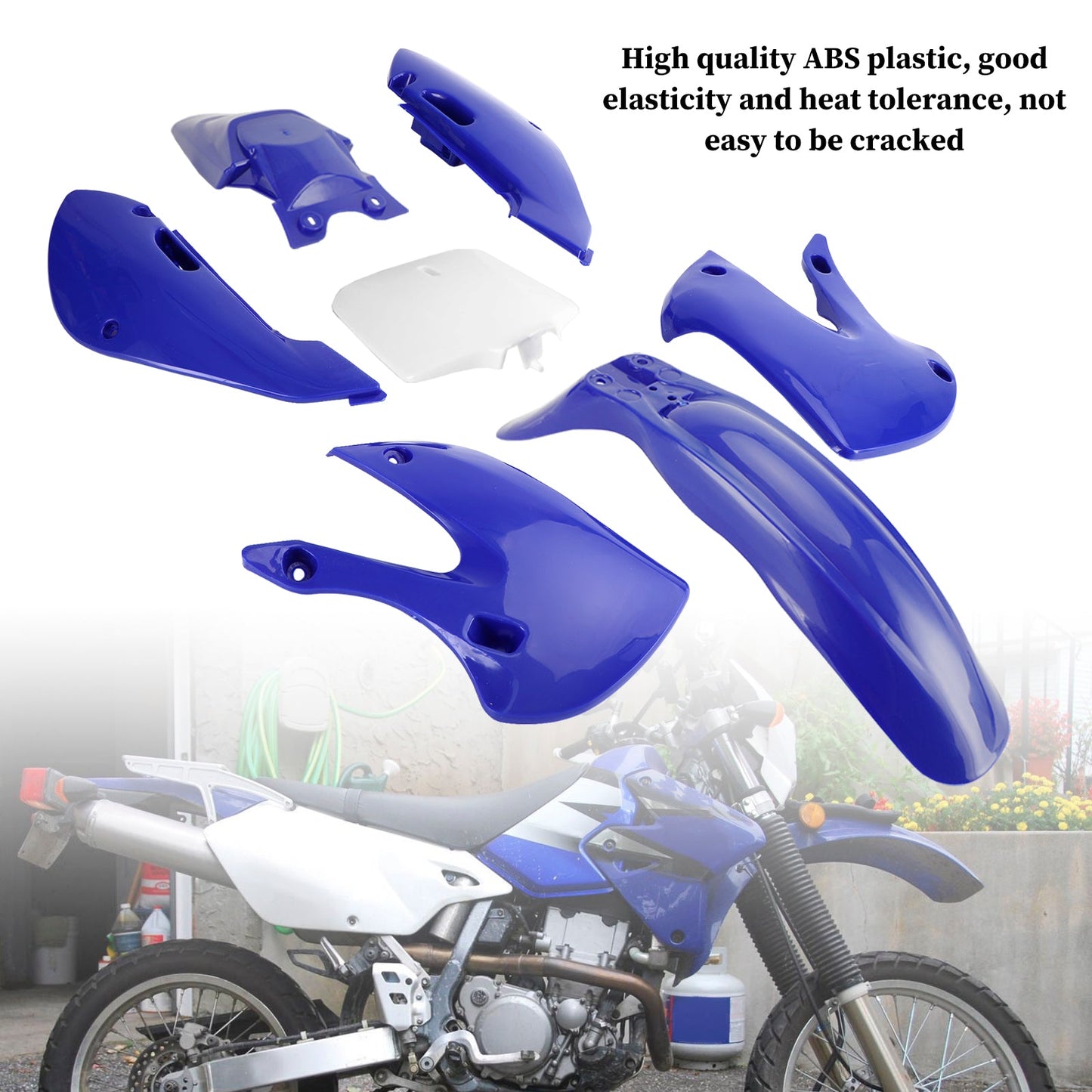 kawasaki klx110 klx65 RM65 DRZ110 Kit carenatura plastica ABS per iniezione