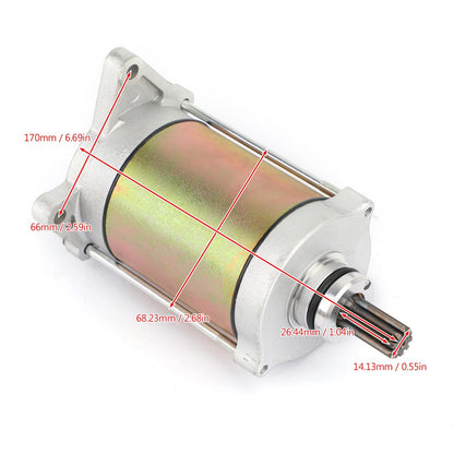 Motorino di avviamento per CF Moto X8 Terralander CF UF ZF 800 ATV Z8 2013-2020 0800-091000 Generico
