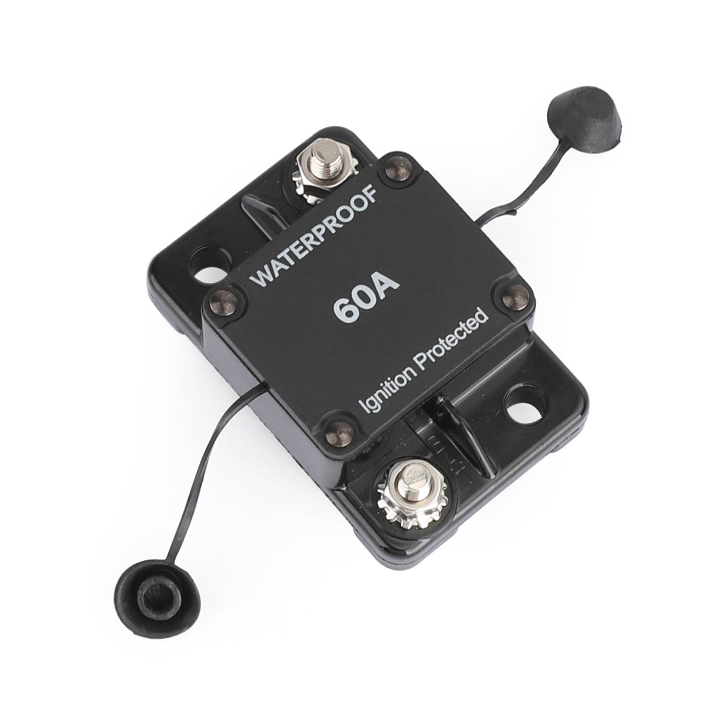 Fusibile interruttore automatico 60A AMP 12-48V DC Interruttore di ripristino automatico per barca per auto IP67