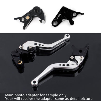 Leva freno frizione corta adatta per Yamaha MT-09 Tracer 900/GT 21-22 YZF R6 17-20 Generico