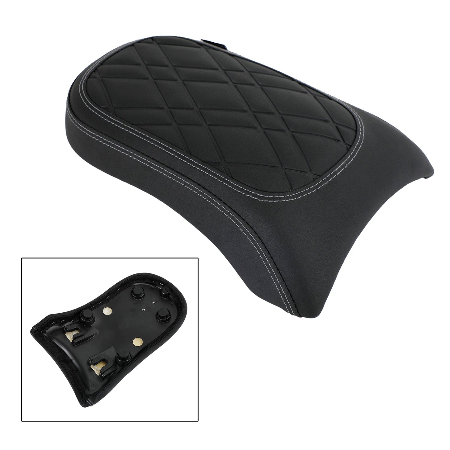 Sella Passeggero Posteriore Sella Sellino Griglia Piatta Nera Per Moto Bmw R18 2020-2022