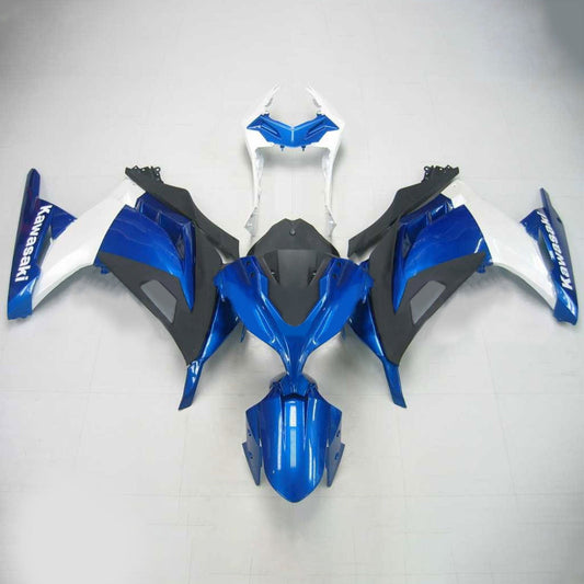 Amotopart Kawasaki 2013-2017 Ex300/Ninja300 Blue White Tearing Kit