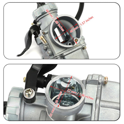 PE26 26mm Perfromance Carburatore Carb Per NSR140 Moto Scooter ATV Generico