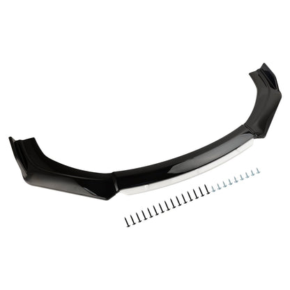Protezione universale per diffusore splitter per paraurti anteriore per auto universale nero bianco