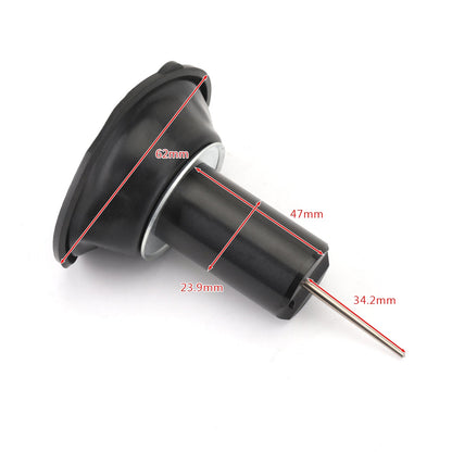 Diaframma dello stantuffo del carburatore da 23,9 mm per cilindro V-Twin YM Virago XV250 generico