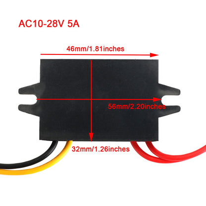 Alimentatore AC-DC AC10-28V a DC12V 3A/5A Convertitore di potenza del modulo di alimentazione