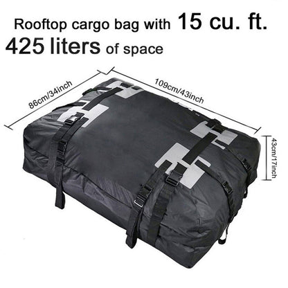 Impermeabile Car Roof Top Rack Carrier Cargo Bag Deposito bagagli Borsa da viaggio