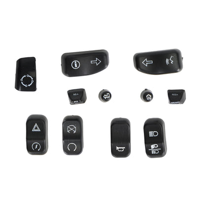 Le migliori offerte per Glide Road King Models 2014-2019 11Pcs Hand Control Button Covers sono su ✓ Confronta prezzi e caratteristiche di prodotti nuovi e usati ✓ Molti articoli con consegna gratis!