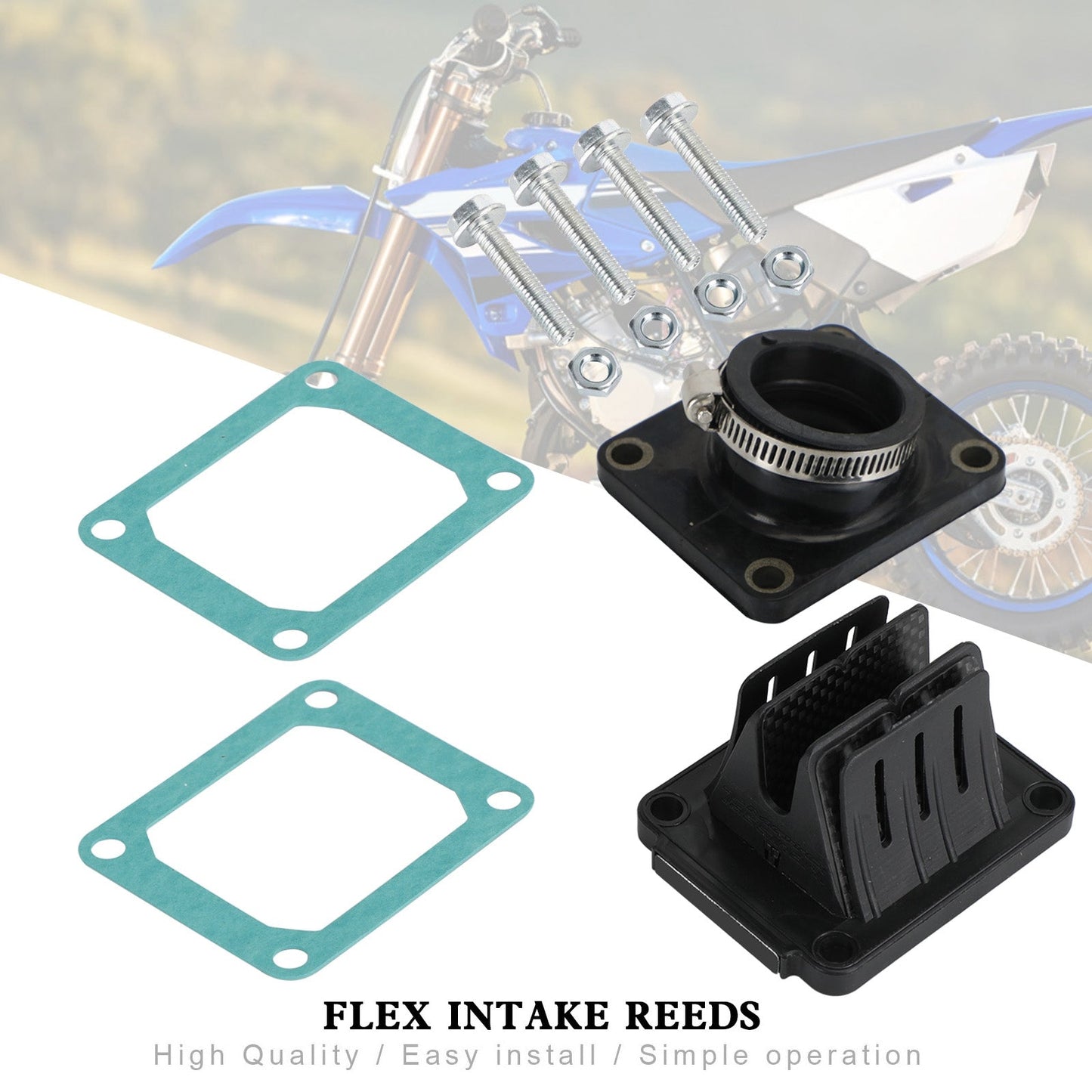1993-2022 Yamaha YZ85/YZ80 Sistema valvola lamellare V4R82A-I