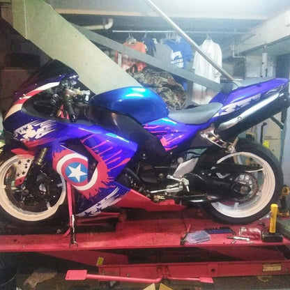 Kit carenatura per Kawasaki ZX10R 2006-2007 Generico