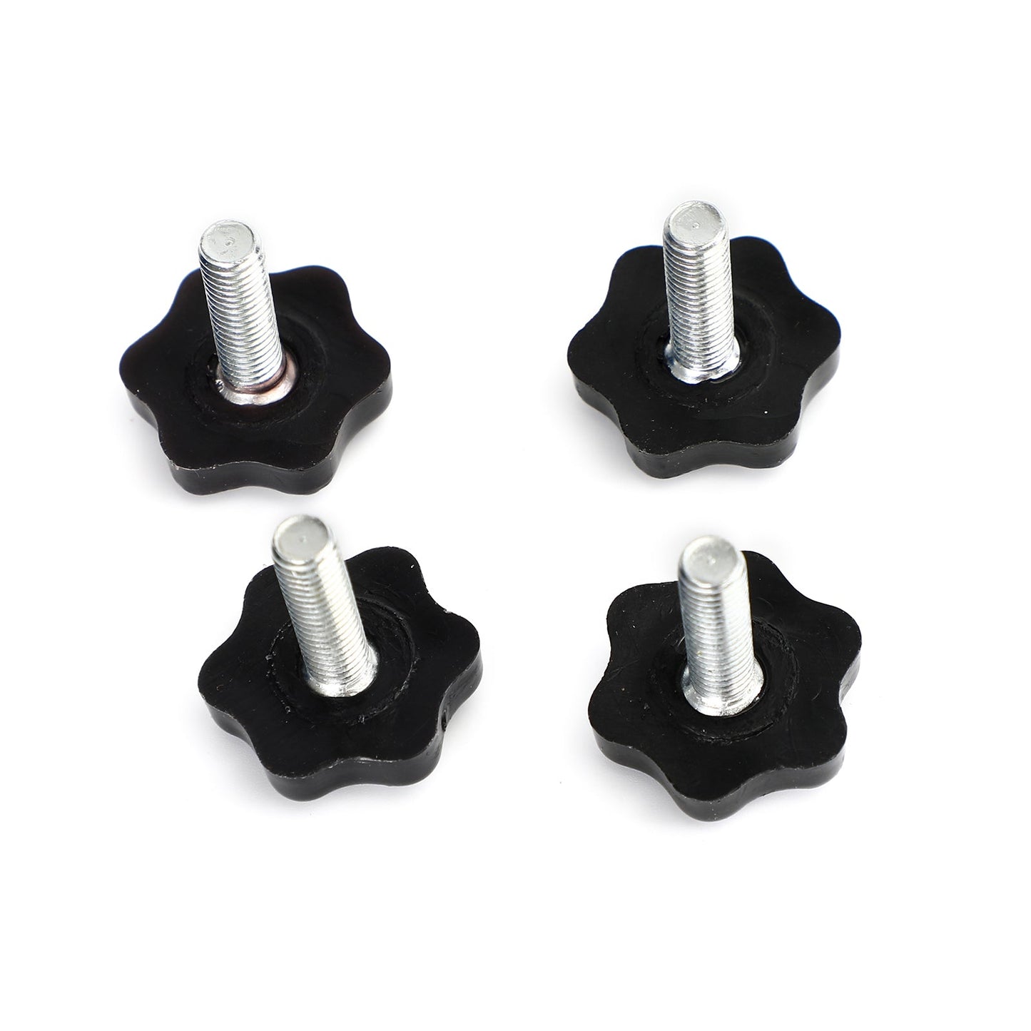 4Pcs Bisaccia Leva di Bloccaggio Bulloni e Dadi Kit Adatto Per Glide King Touring 96-19 Argento Generico