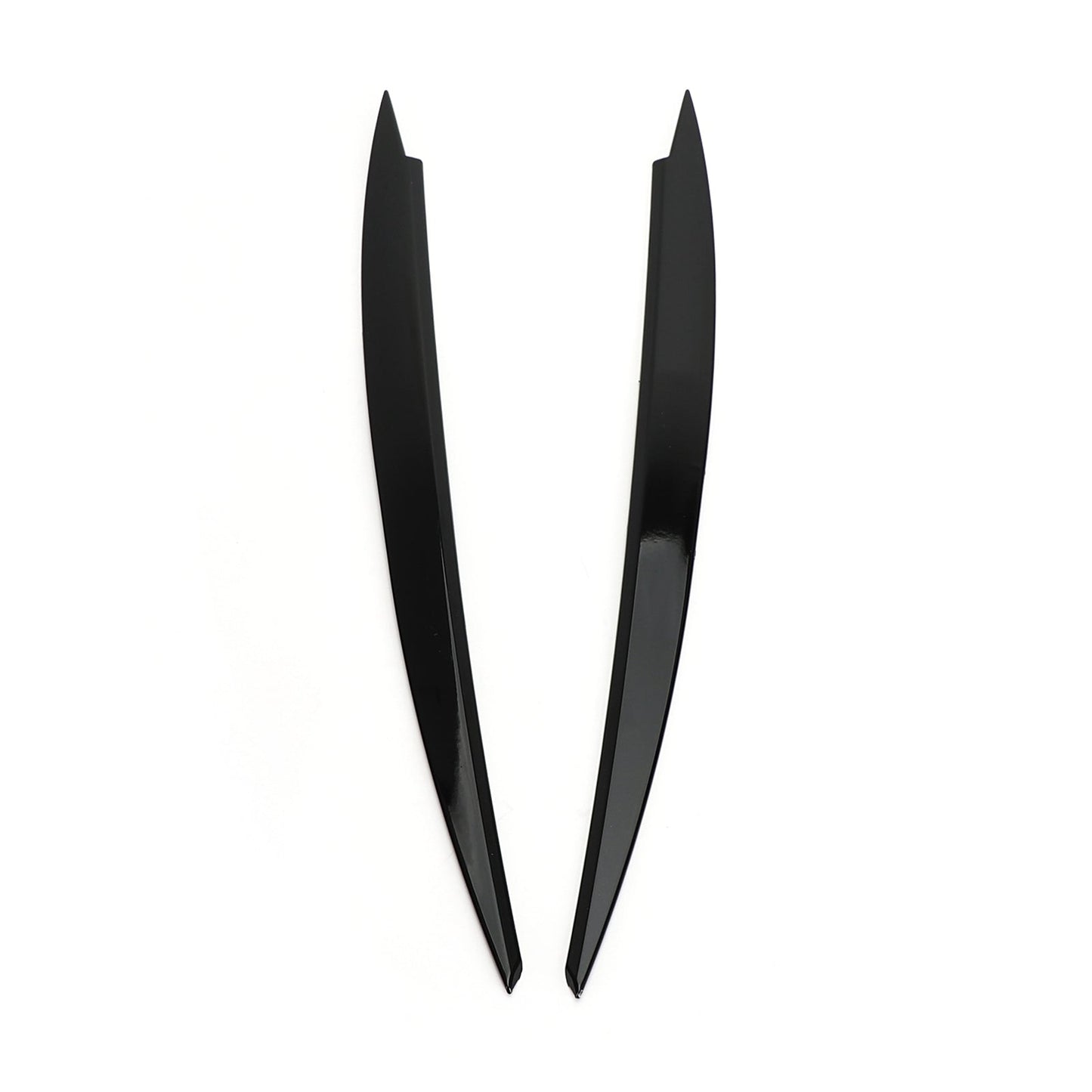 Faro anteriore Palpebra Sopracciglio Copertura Trim Nero Per VW Golf MK7 Golf R GTI GTD Generico