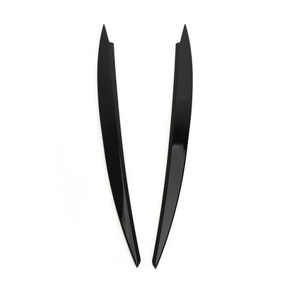 Faro anteriore Palpebra Sopracciglio Copertura Trim Nero Per VW Golf MK7 Golf R GTI GTD Generico