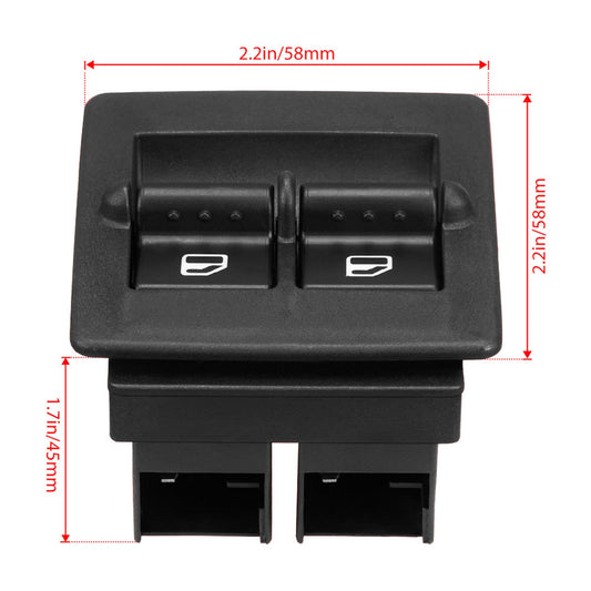 Interruttore alzacristalli anteriore sinistro per Maggiolino Volkswagen 1998-2010 1C0959527 Generico